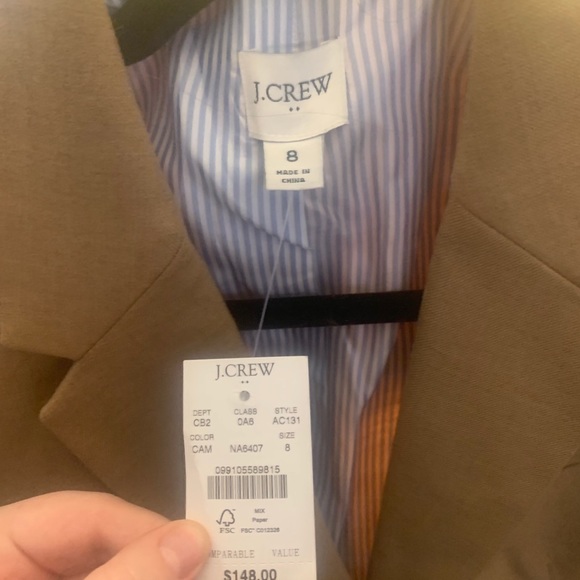 Brand New J Crew Blazer - Picture 2 of 2